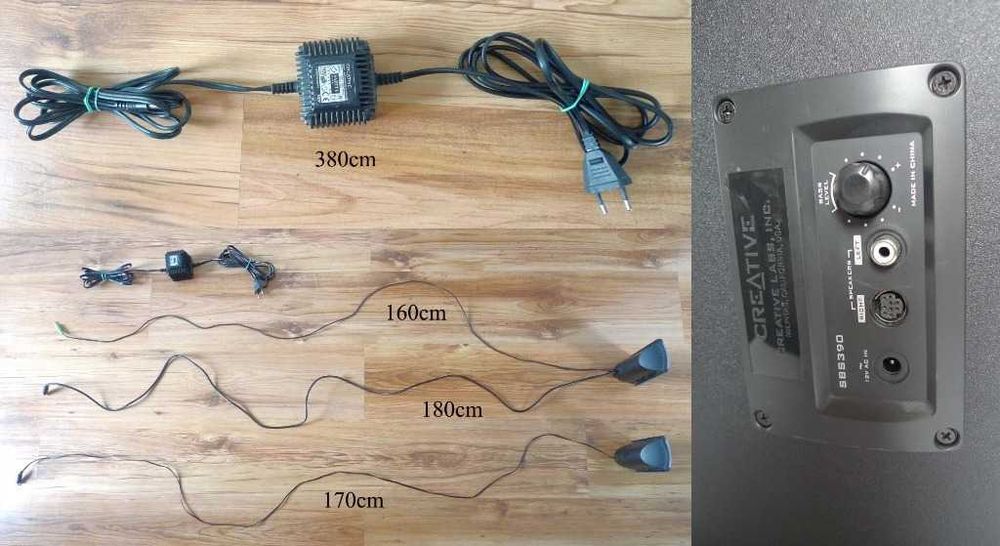 Boxe multimedia 2.1 (2 sateliți + subwoofer) Creative SBS390