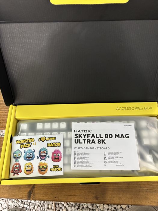 Геймърска клавиатура Hator skyfall 80 mag ultra