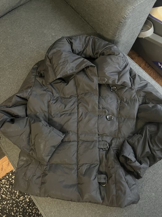 Дамско късо яке с  пух