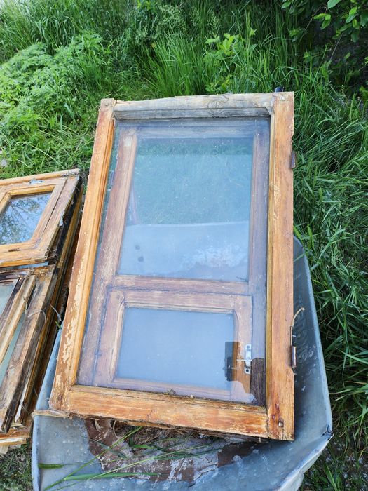 Продам деревянные окна с остеклением