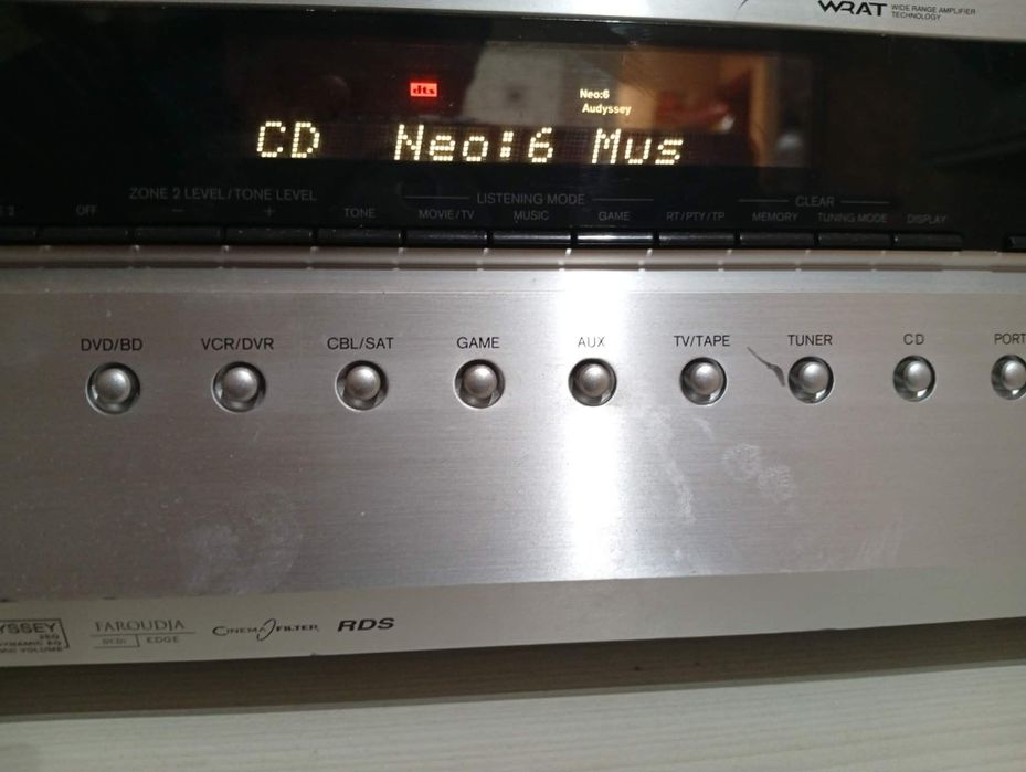 Receiver 7.1  Onkyo TX-SR607