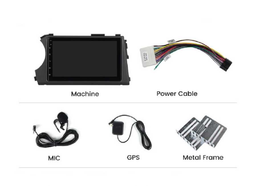 Navigatie  SsangYong - Actyon / Kyron 2005/2013, 2G+32G, CarPlay
