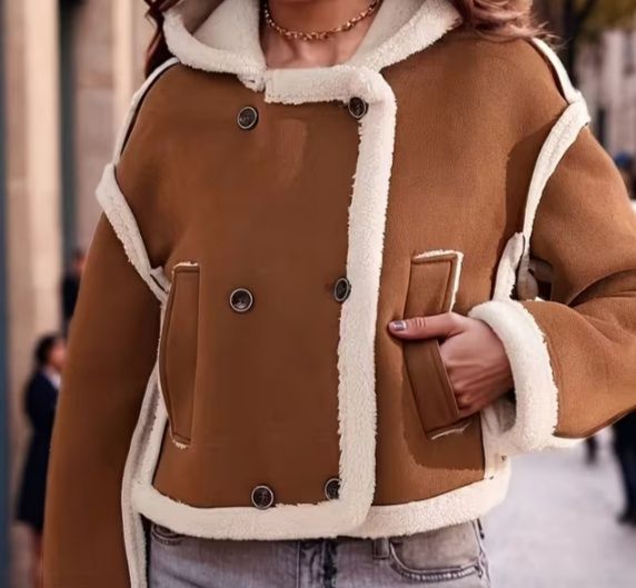 Дубленка женская, демисезон