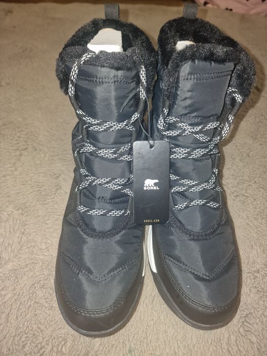 Ghete dama Sorel
WHITNEY II SHORT LACE WP - Negru