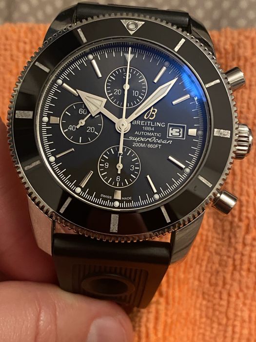 Breitling Superocean Heritage diver 200m bezel ceramic