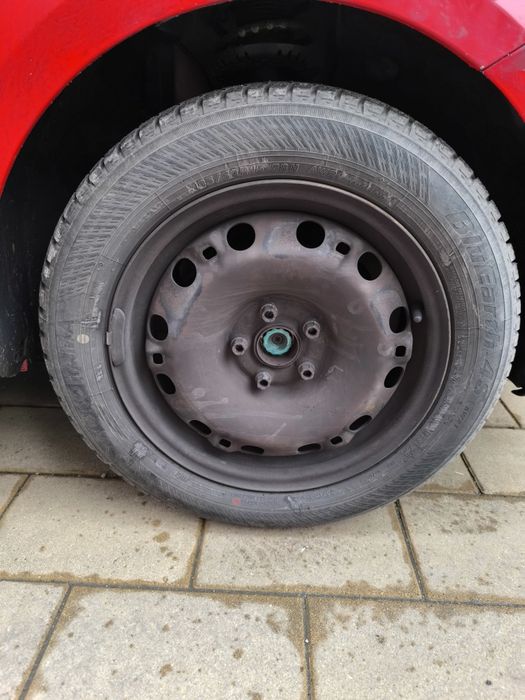 4бр.Оригинални джанти 15'' 5x100+ГУМИ 185/60/15 за Vw,Audi,Skoda,Seat
