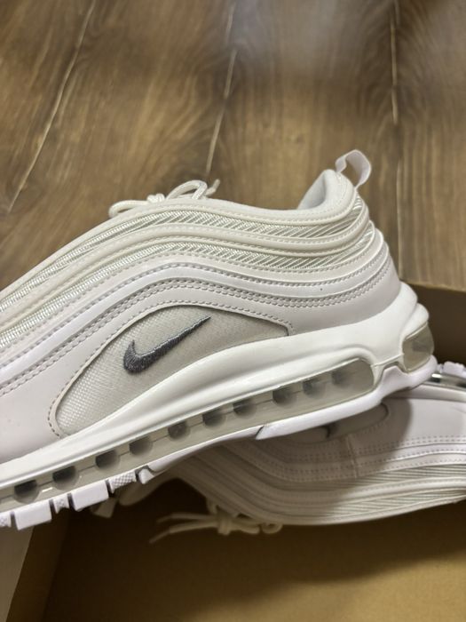 Маратонки Nike Air Max 97 “Triple White”  - размер 49.5