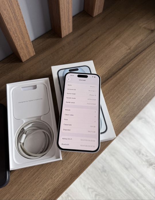 Vand IPhone 15 { Blue 128GB }