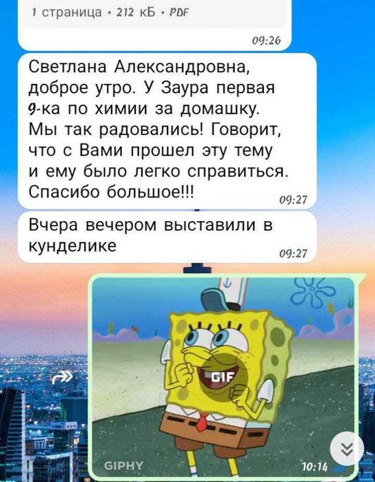 Репетитор по химии