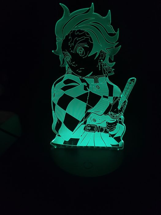 Ночник с аниме персонажем