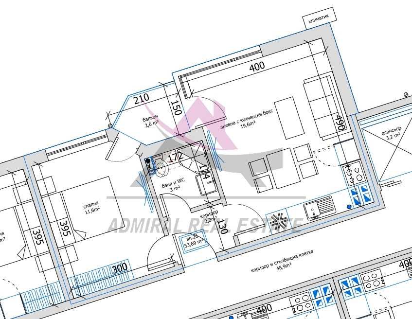 Атрактивен -двустаен -Възраждане 3