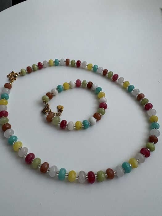 Set agate semipretioase