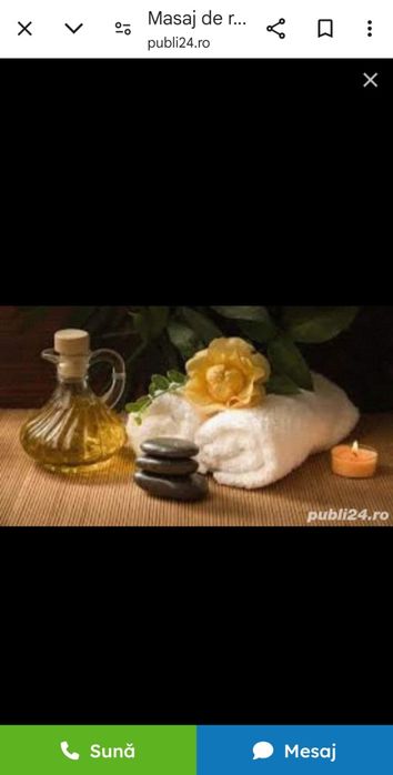 Masaj de relaxare , reflexoterapie,presopunctură.