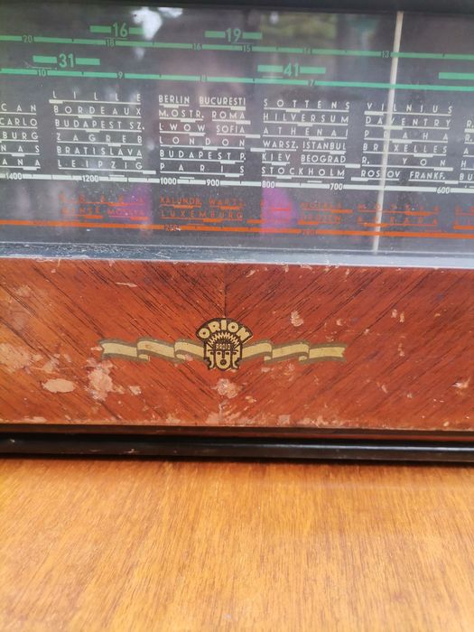 Старо радио,не е пробвано, марка Орион