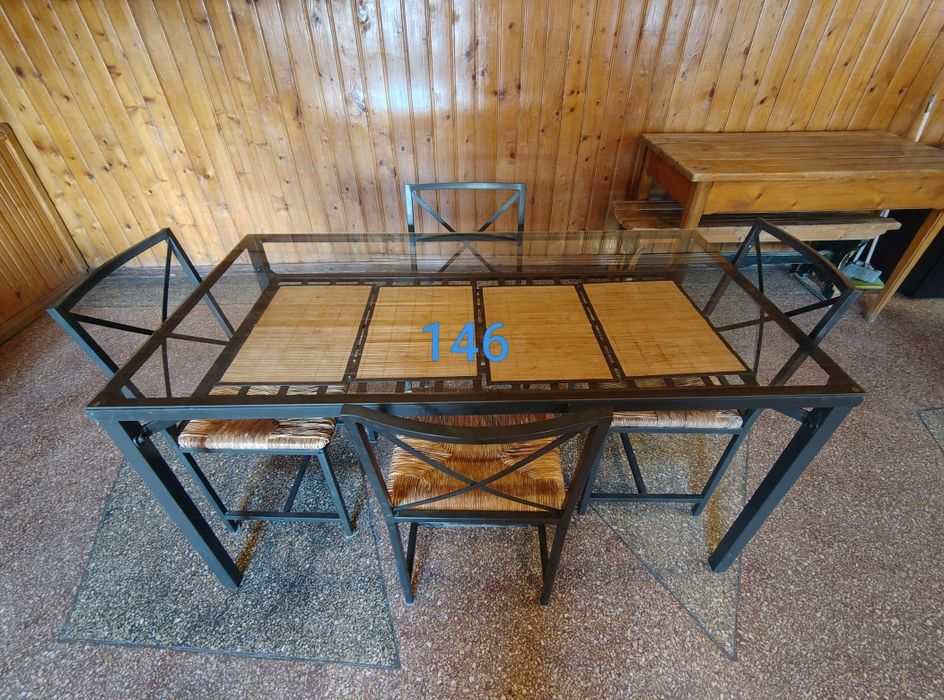 Masa bucătărie+ 4 scaune