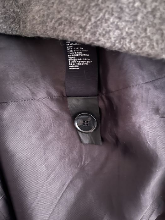 Пальто осеннее COS шерсть