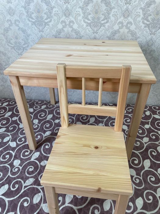 IKEA INGU, Стол, сосна