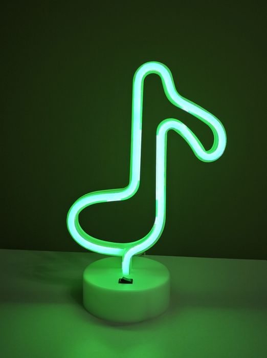 Lampa Neon Verde