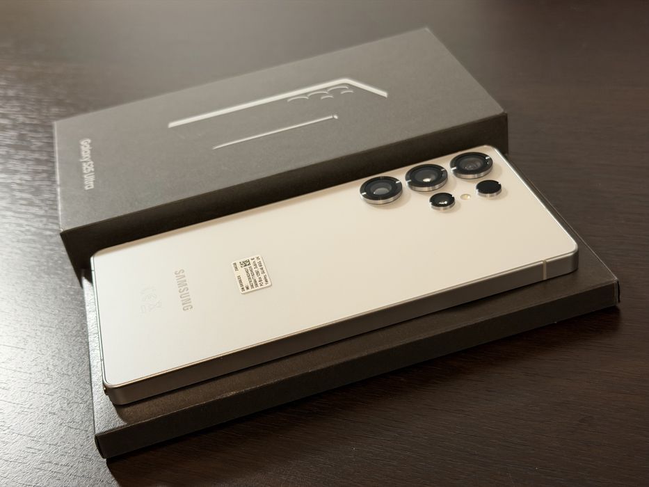 Samsung Galaxy S25 Ultra, nou, garantie 24 luni, 256 GB, White Silver