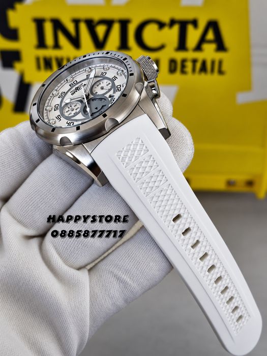 INVICTA Nacrite white 50 mm, Инвикта нов мъжки часовник