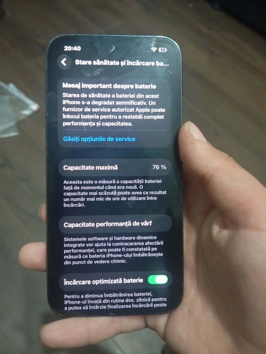 Vand ipone 13 pro verde
