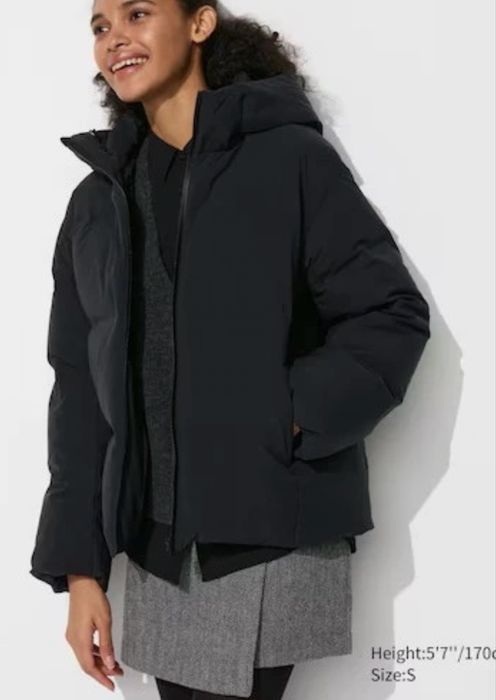 Geaca puf Uniqlo Seamless Down Parka S Noua