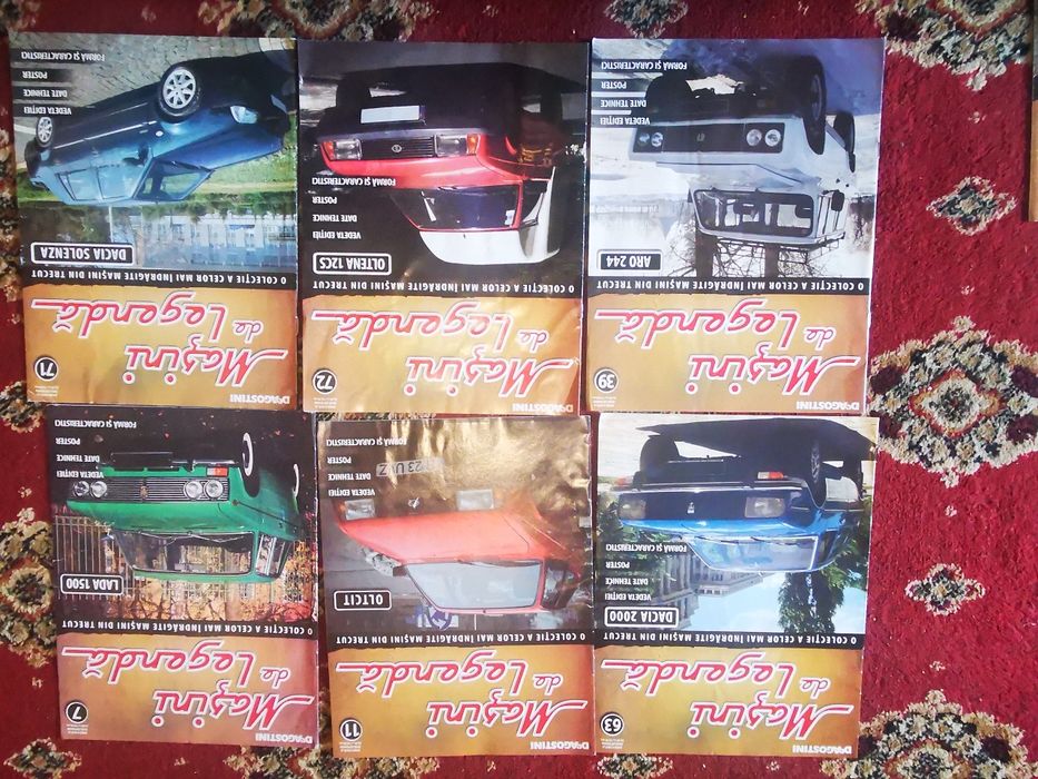 Revista Masini de legenda ARO Olcit LADA Dacia Solenza  Oltena