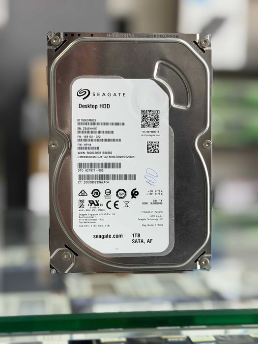 HDD 1 TB Seagate ideal 100%