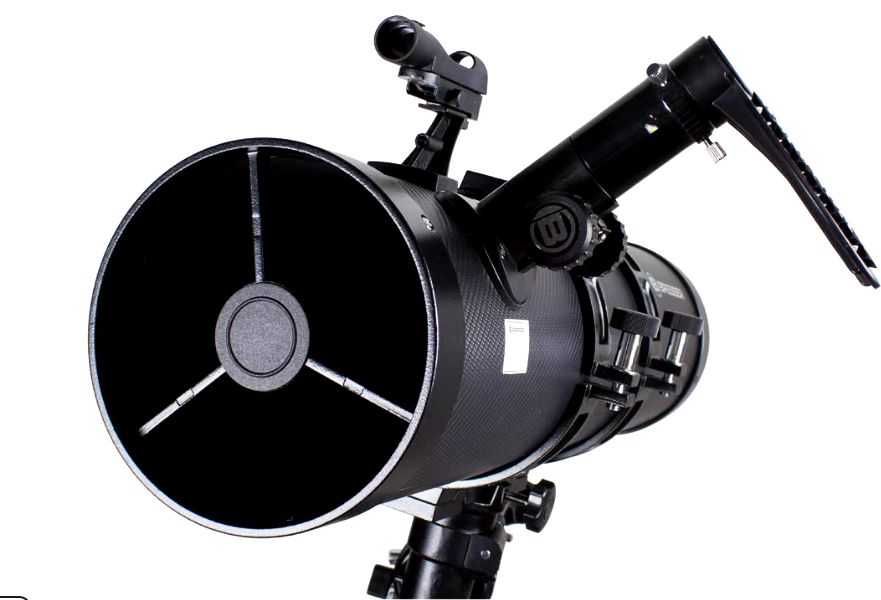 Мощен телескоп Нютон 4, 5, 6" пълен комплект с монтировка и аксесоари