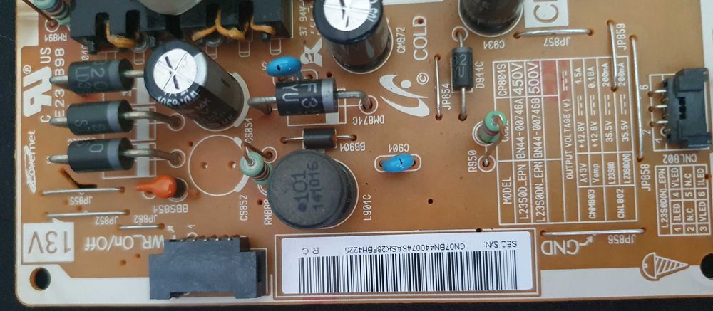 Платка / Power supply board L23S0D_EPN / L23S0DN_EPN