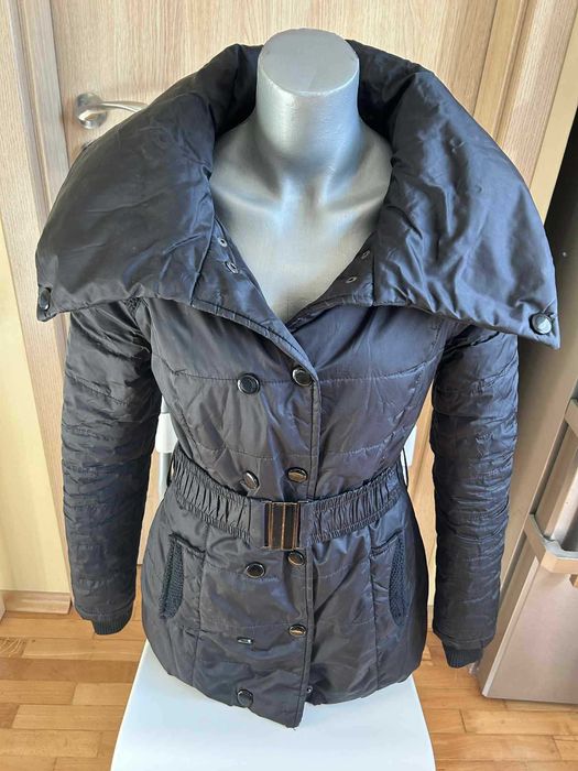 Топло черно зимно яке