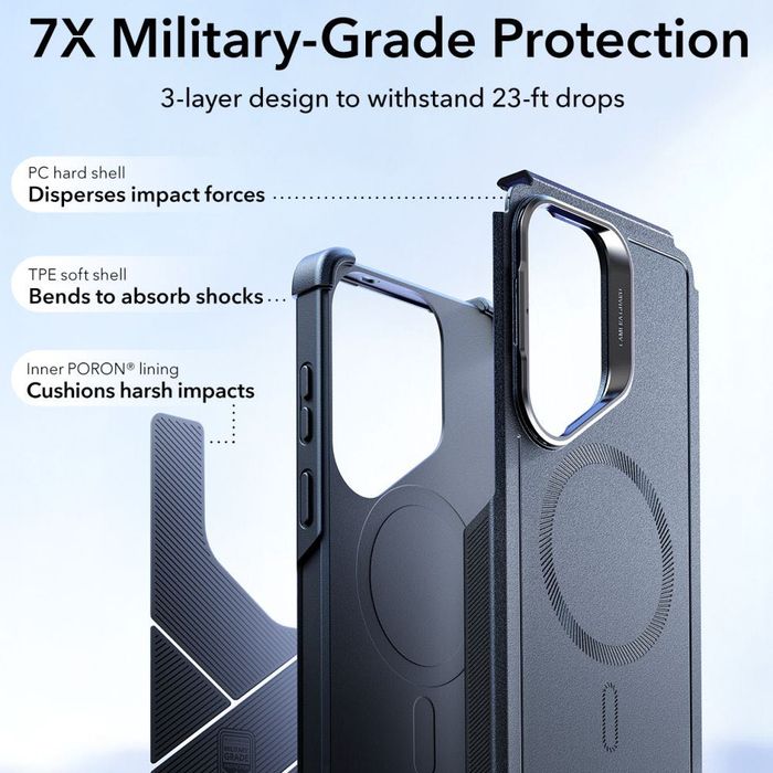 ESR Cyber Tough Kickstand MagSafe Калъф за Samsung Galaxy S26 Ultra