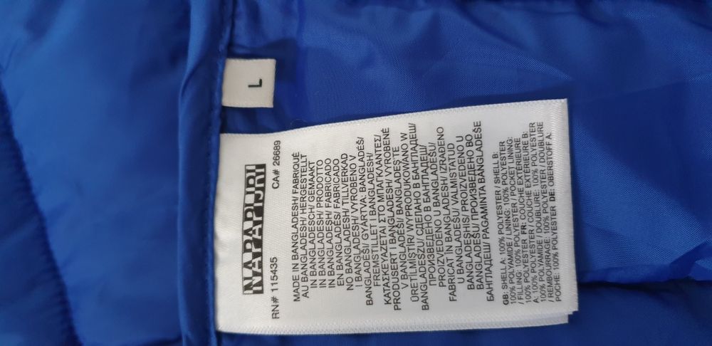 Napapijri Aloy Mens Jacket Size 50/L НОВО! ОРИГИНАЛ! Мъжко Зимно Яке!