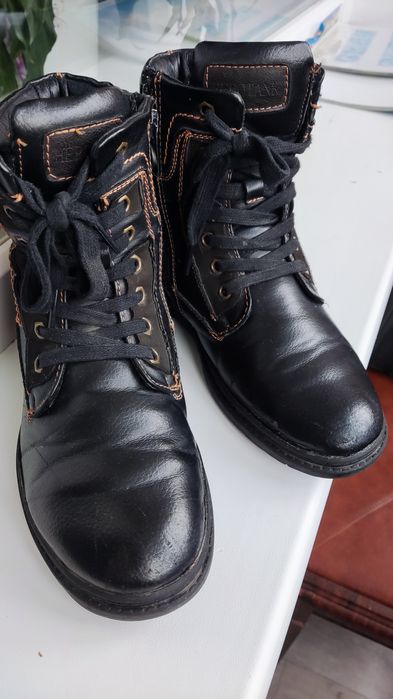 Зимние ботинки на цигейке 36 размер