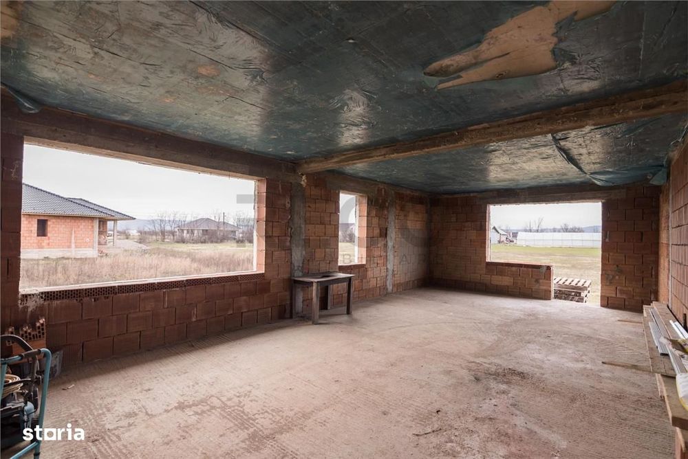 RECO Casa la rosu - 3 dormitoare, plan parter 120 mp utili - Osorhei