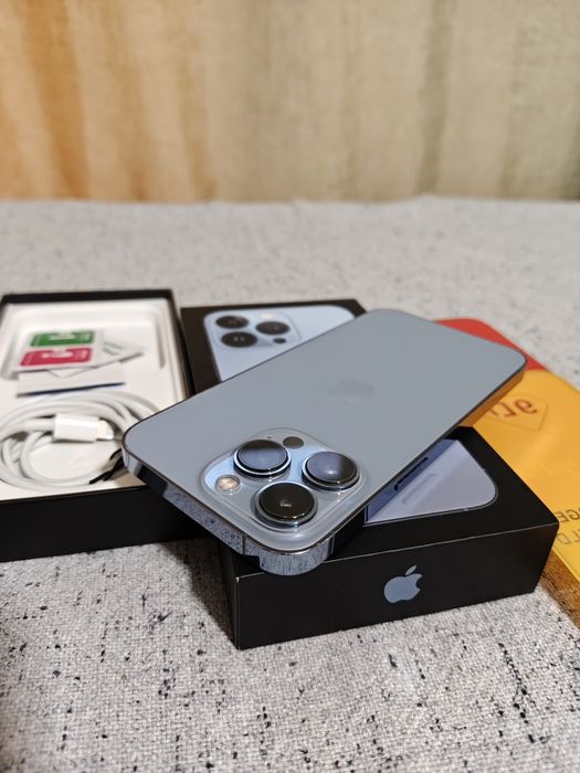 iPhone 13 Pro - 128GB , Sierra Blue - пълен комплект