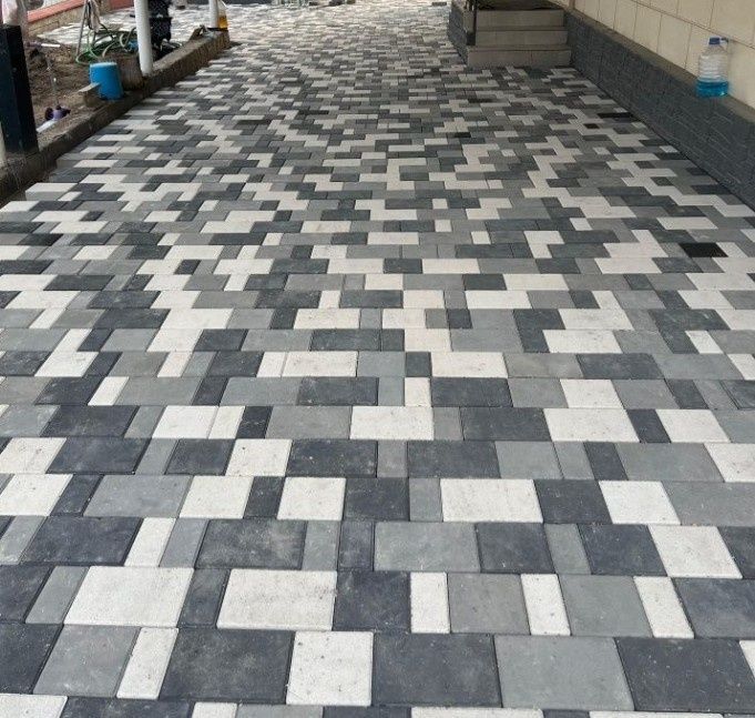 Укладка брусчатки