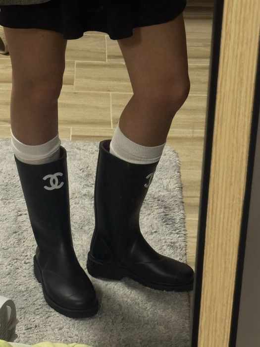 НОВИ гумени ботуши Chanel*