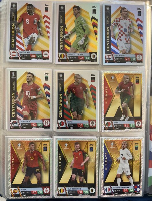 Карти Topps Euro 2024