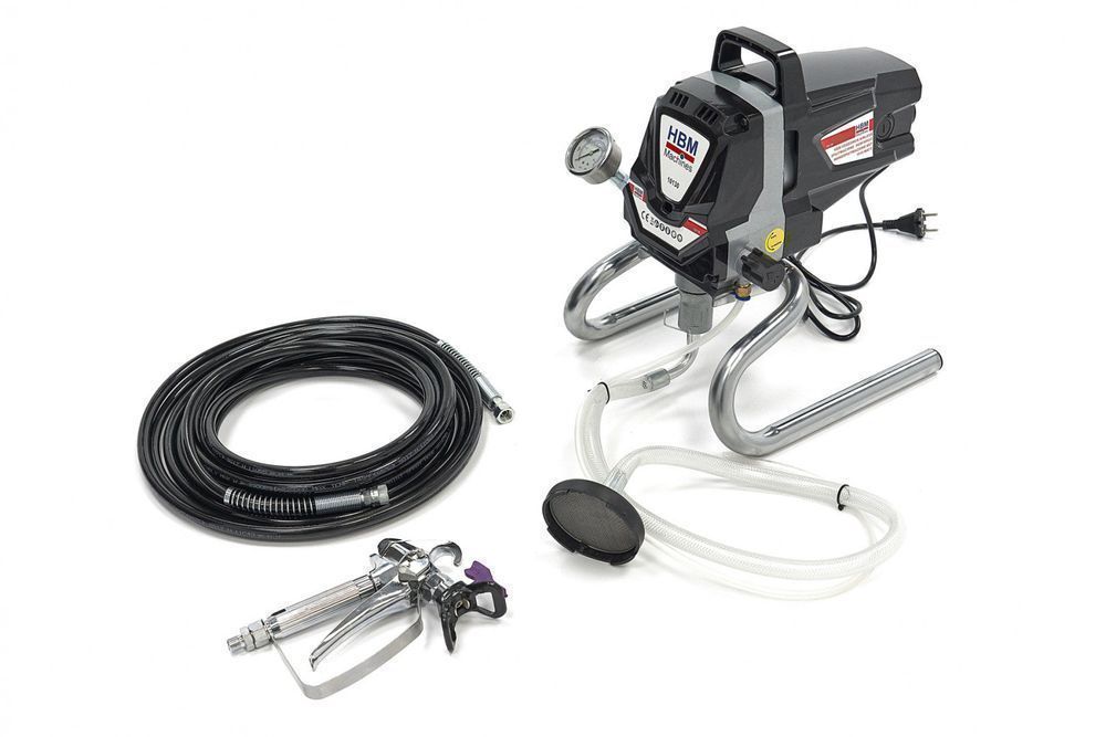 Pistol agregat pompa de vopsit hidrodinamica fara aer 1010w hbm