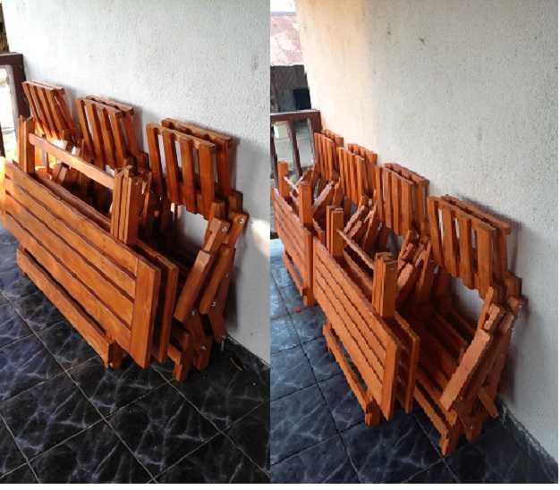 Seturi de mese+scaune pentru terase,gradini pentru 10, 8,6;4 persoane