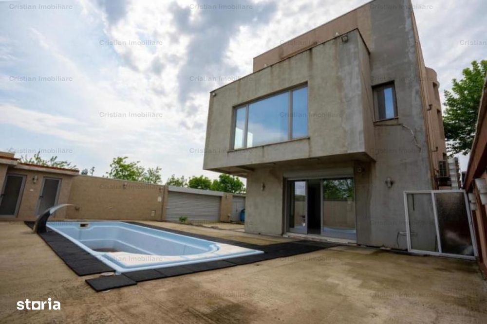 Vila cu Piscina  P+2  487mp utili, teren 300mp, zona rezidentiala