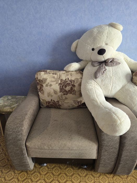 Диван с креслой 15000тг