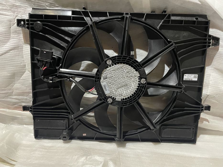 Changan 55+ радиатор охлаждения, вентилятор