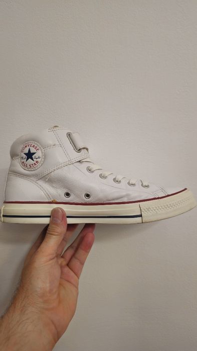 Sneakers converse all star din piele naturala