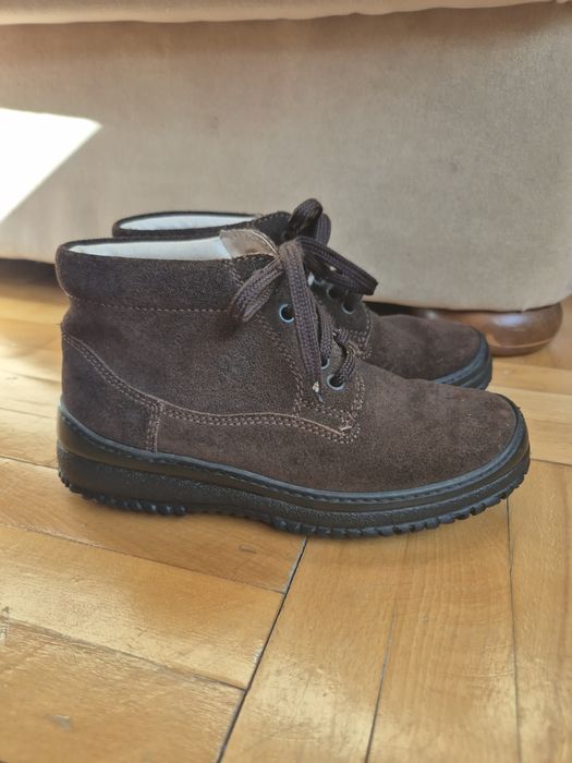 Ghetuțe copii, Bocanci Luca, piele naturală - Made in Italy - 31