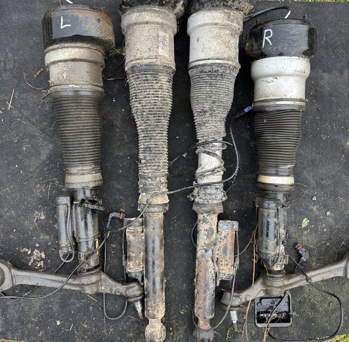 Предни и задни амортисьори с възглавници за Mercedes S класа W221