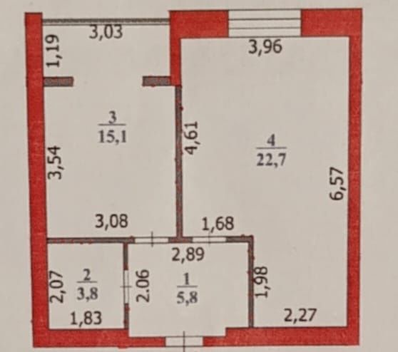 Продам 1 комнатную квартиру