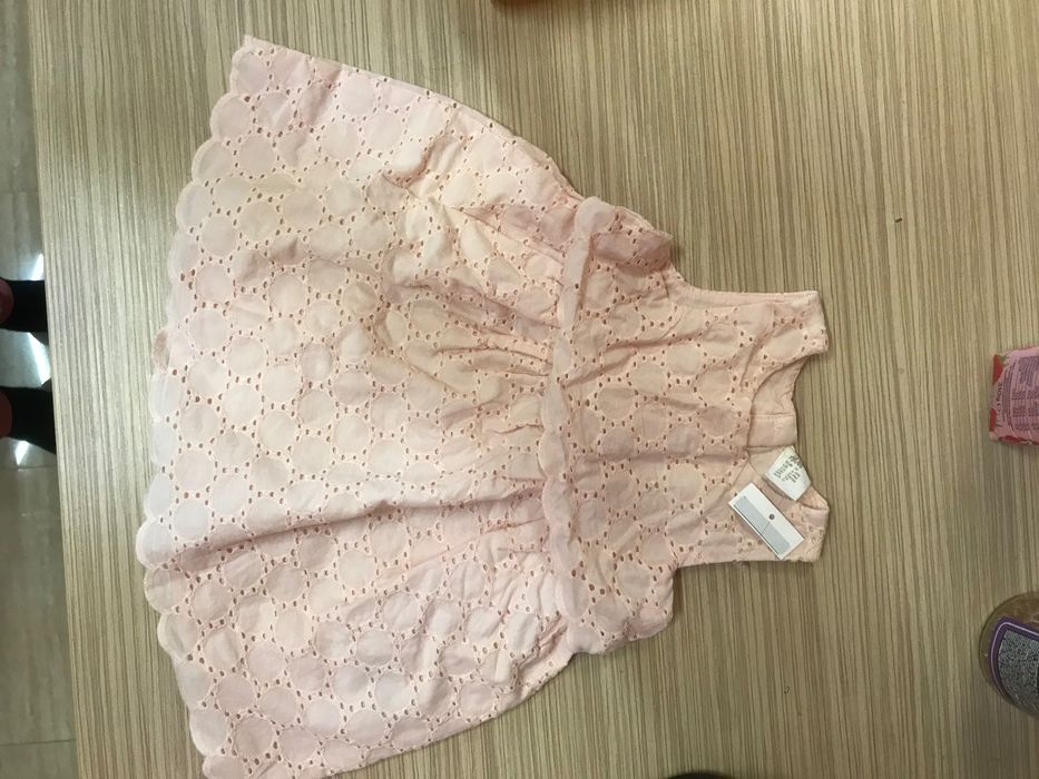 Бебешка лятна рокля и чащеризон