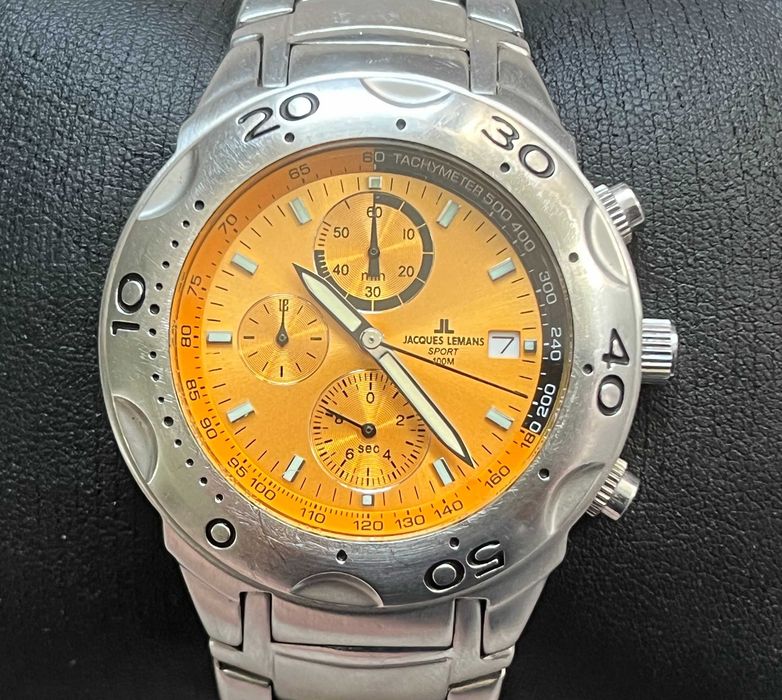 Ceas Jacques Lemans Sport Chronograph 1-1096 otel 10 ATM